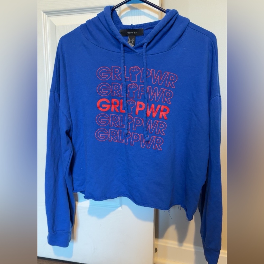 Forever 21+ Vibrant Blue Pullover